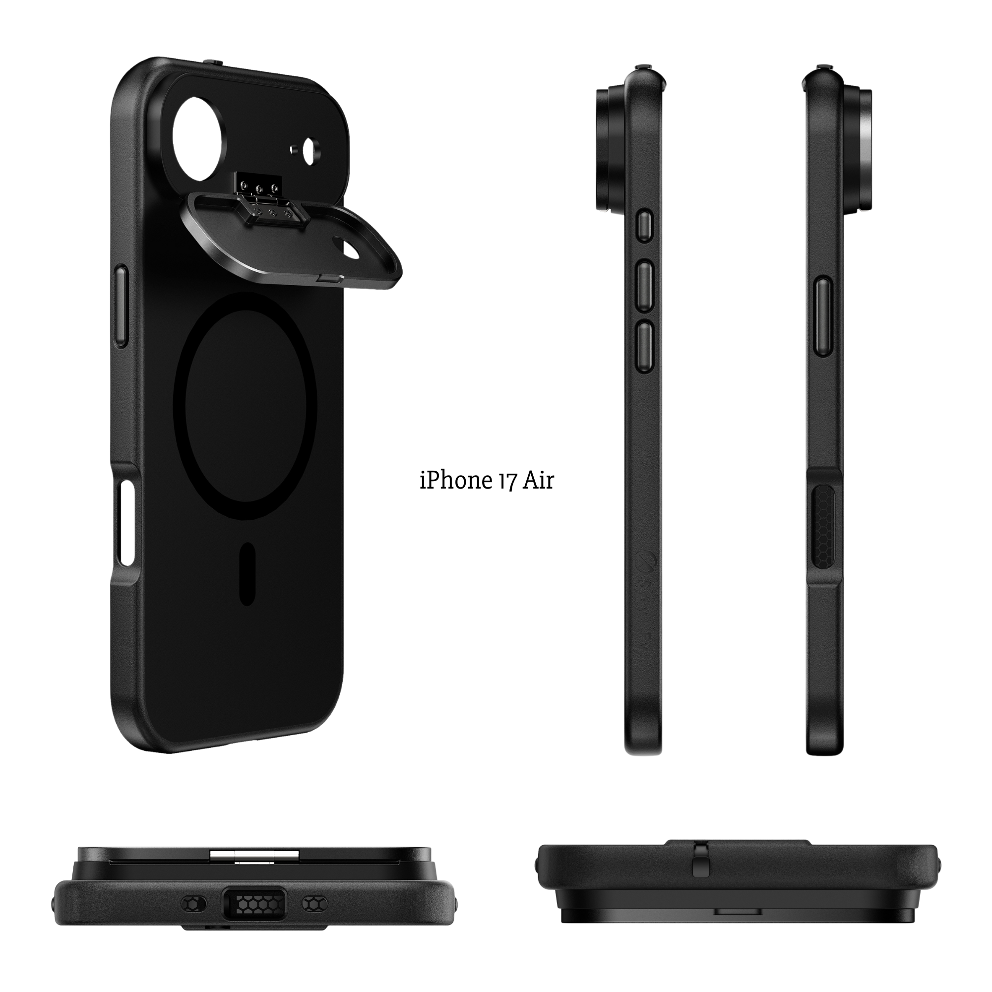 iPhone 17 privacy case with camera cover and lens protector – Spy-Fy