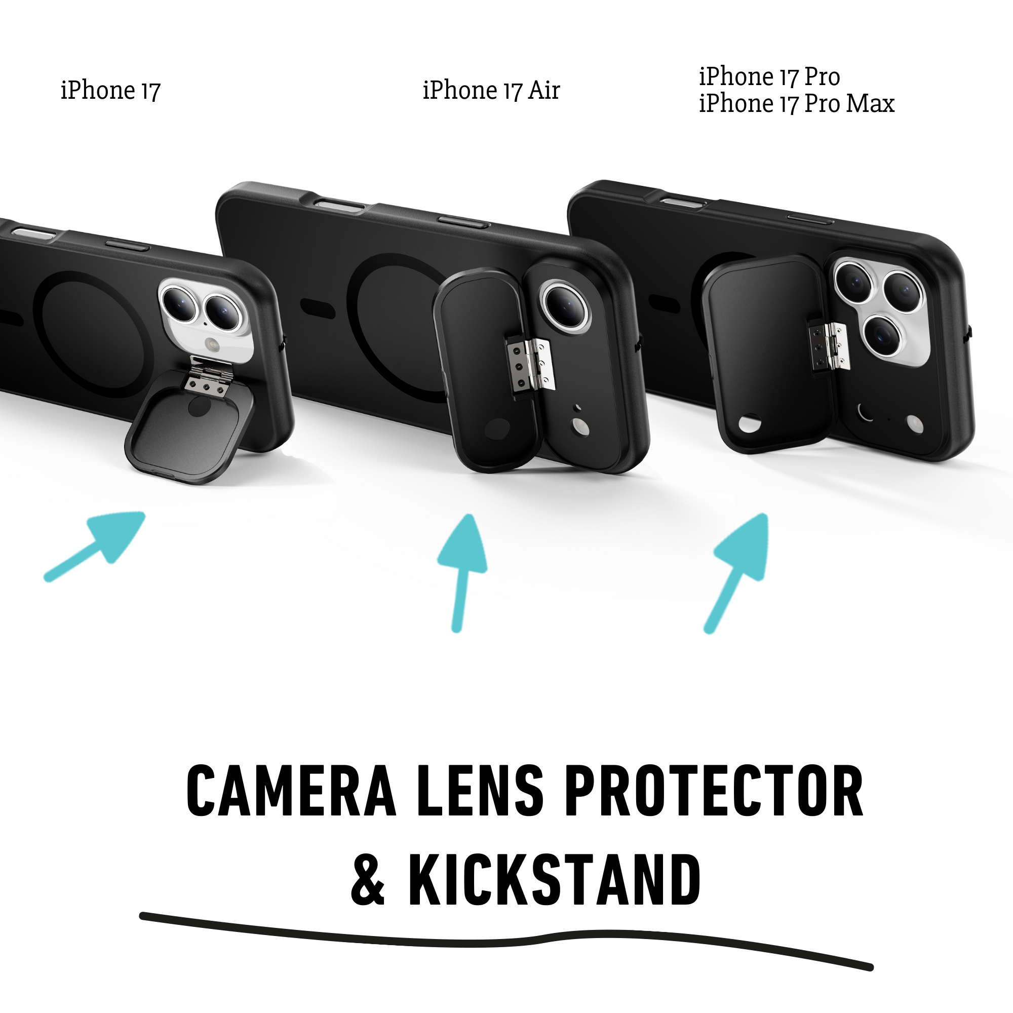 iPhone 17 privacy case with camera cover and lens protector – Spy-Fy