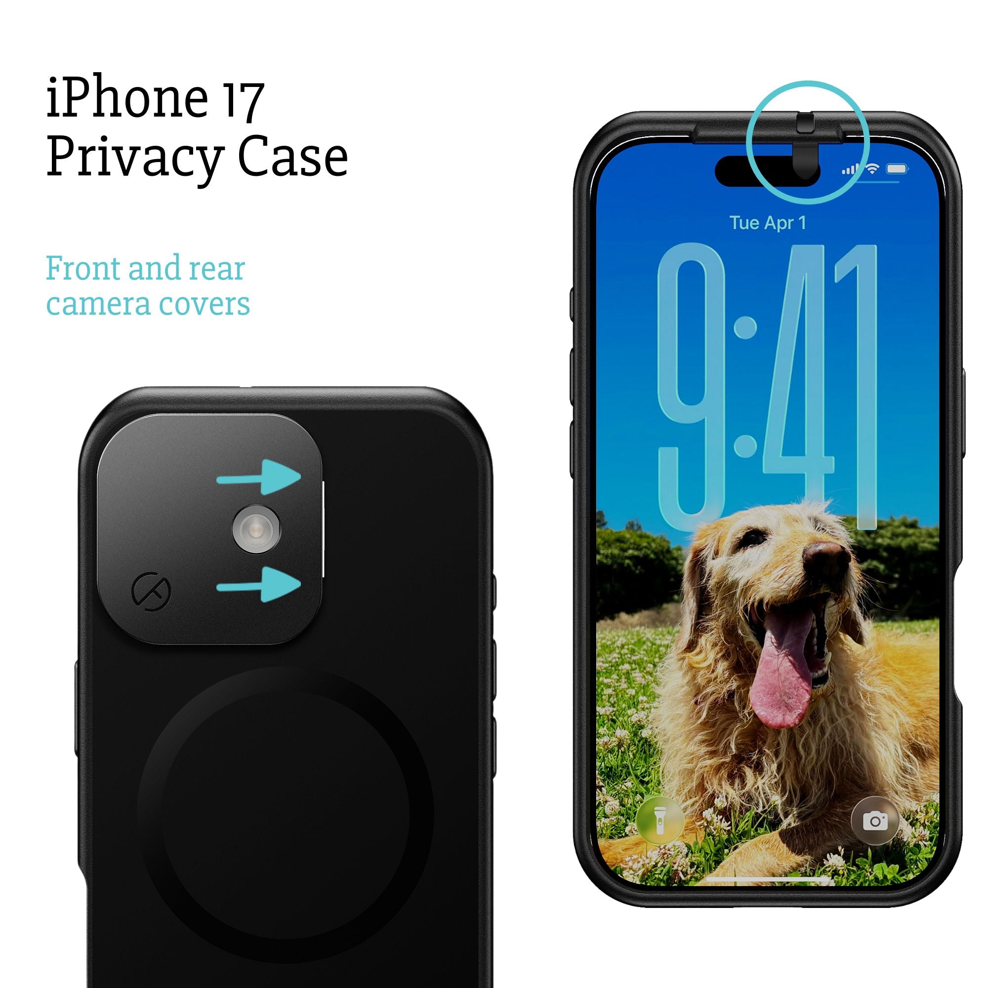 iPhone 17, 17 Air, 17 Pro of 17 Pro Max Privacy Case