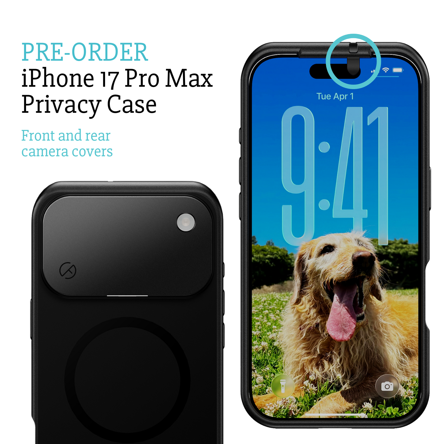 PRE-ORDER - iPhone 17, 17 Air, 17 Pro of 17 Pro Max Privacy Case
