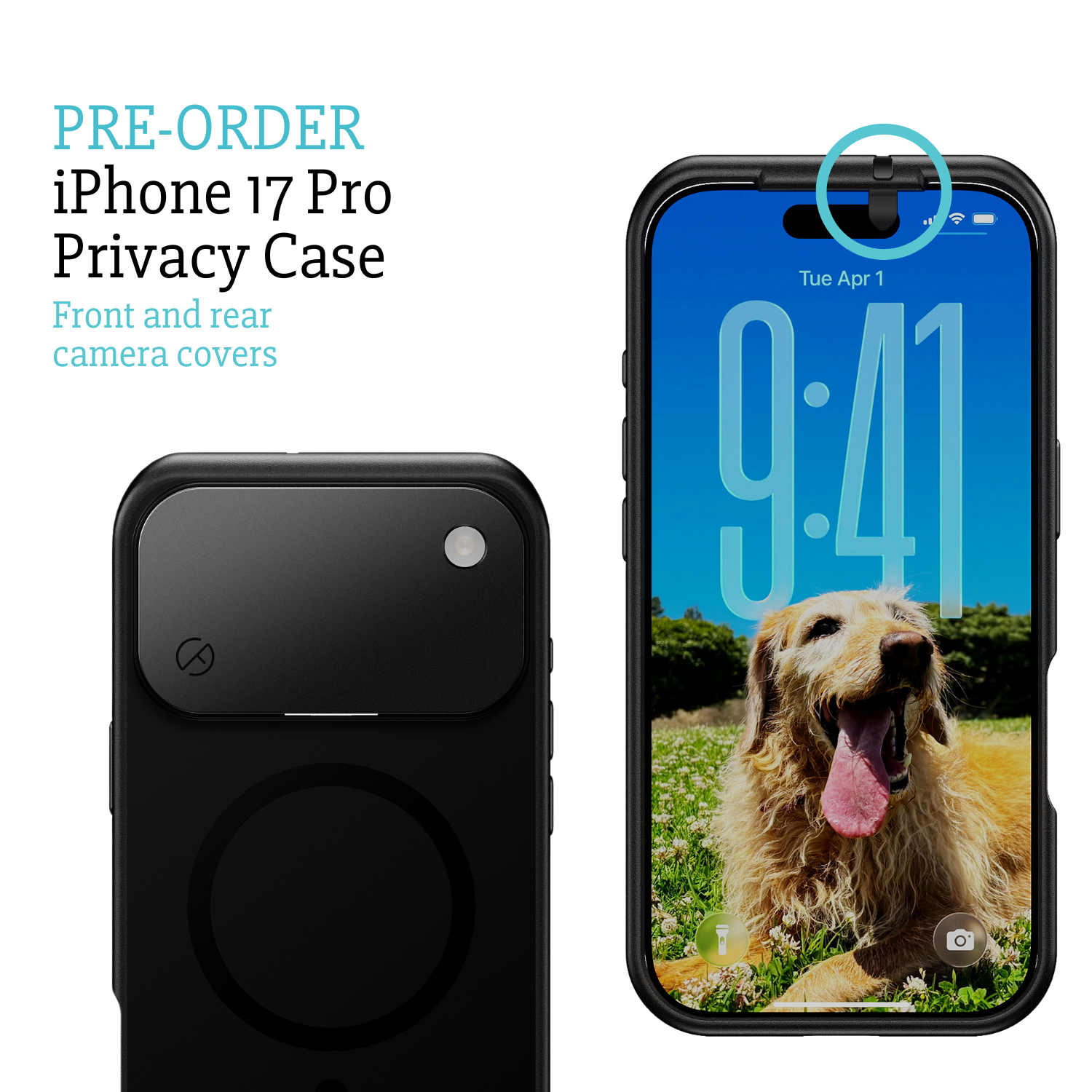 PRE-ORDER - iPhone 17, 17 Air, 17 Pro of 17 Pro Max Privacy Case