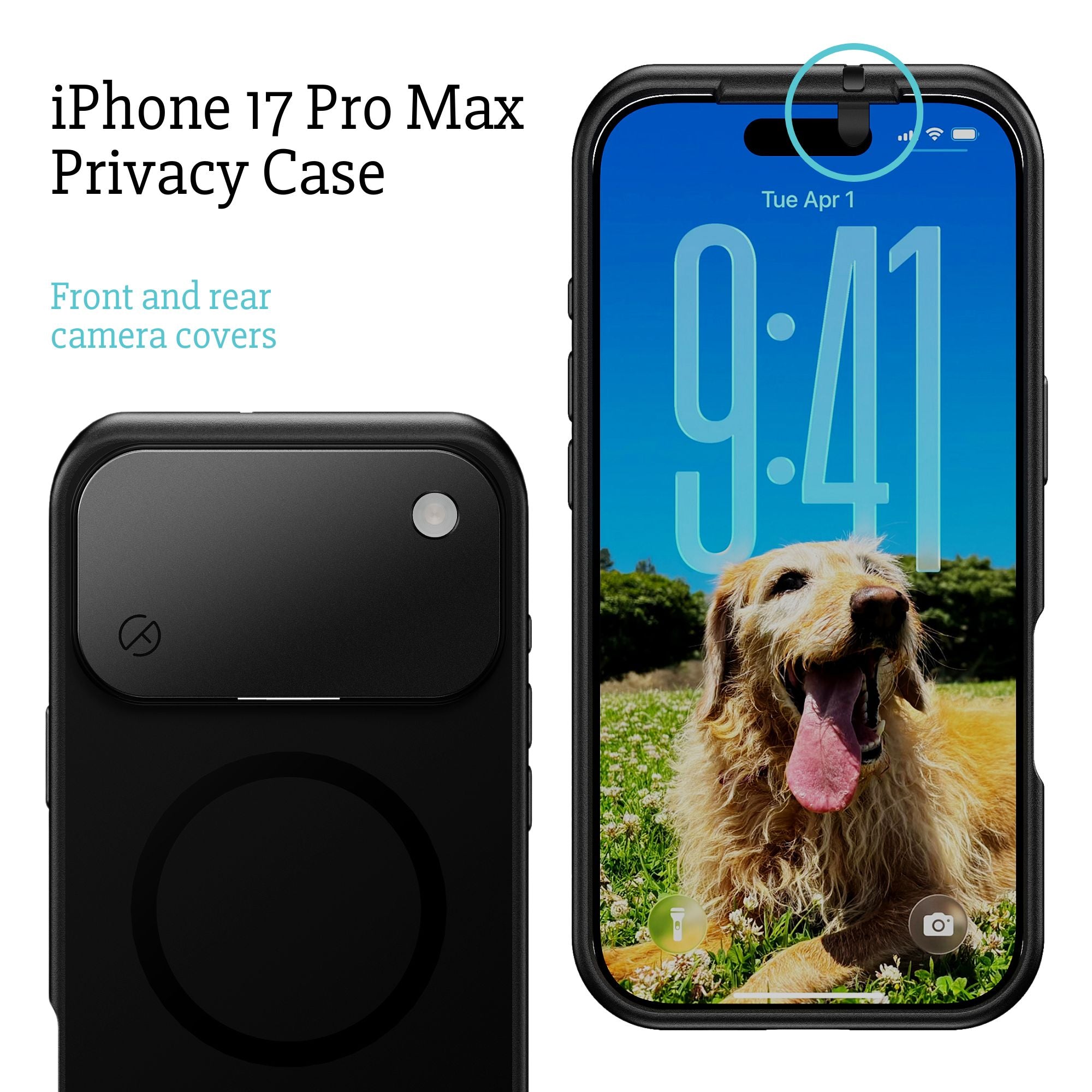 Magnetic 3 In 1 For IPhone 17 Pro Max Case, [Omni-Directional Protection] With 1x Screen Protector 1x Camera Cover, [Seamless Work With Magsafe] Protective Silm Case For IPhone 17 Pro Max - View #6